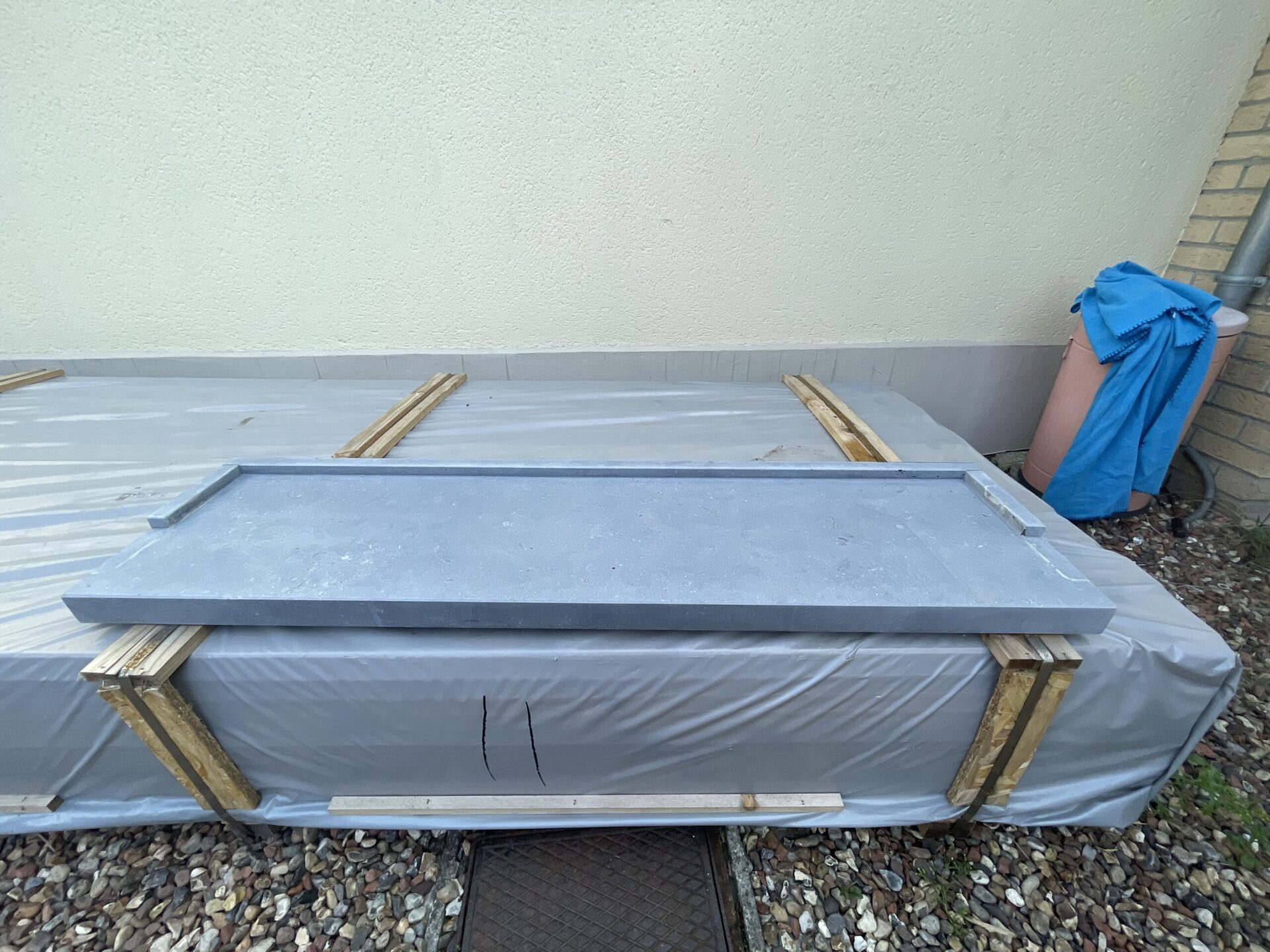 Seuil De Porte En Pierre Bleue