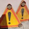 GROS PANNEAU TRIANGULAIRE DE SIGNALISATION