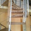ESCALIER HELICOIDALE AVEC LED